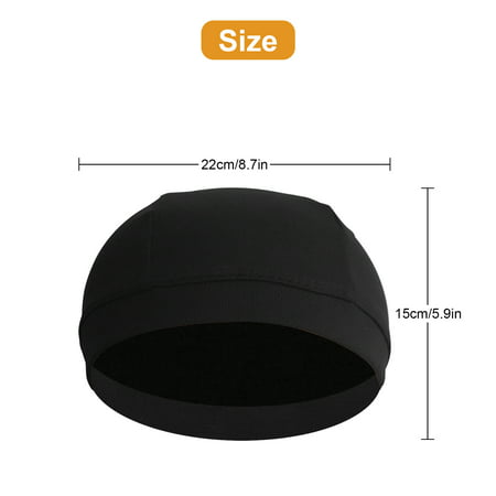 2 Pack Sweat-Wicking Helmet Liner Cooling Skull Cap for Men & Women Mesh Top Airway Cooling